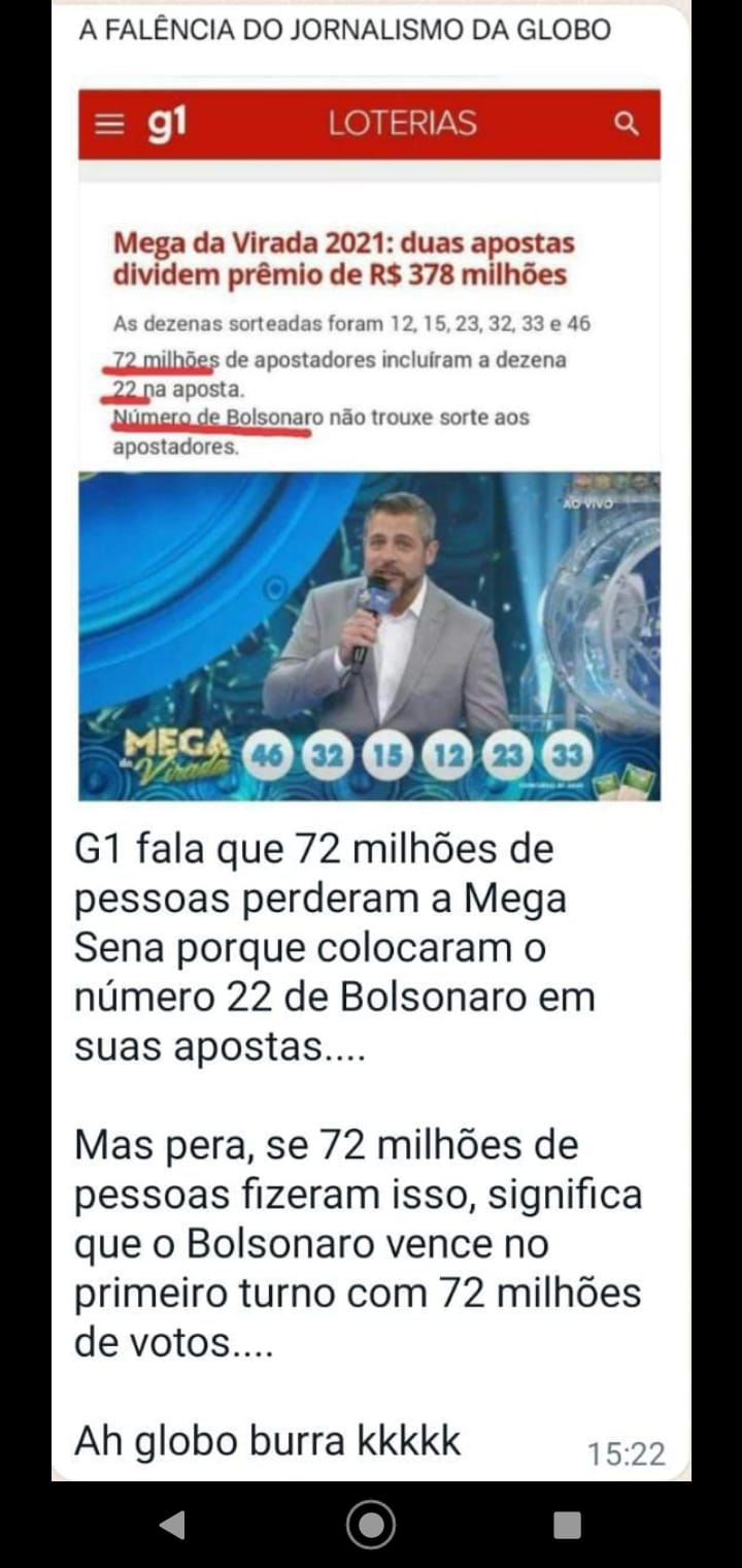 Quarenta e cinco apostadores de dois bolões vão dividir o prêmio de R$ 210  milhões da Mega-Sena - Jornal O Globo