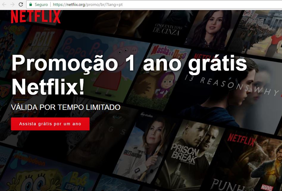 Hackers usam Netflix Brasil para roubar dados de cartões